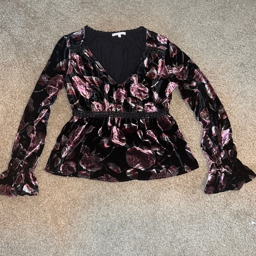 Velvet Blouse